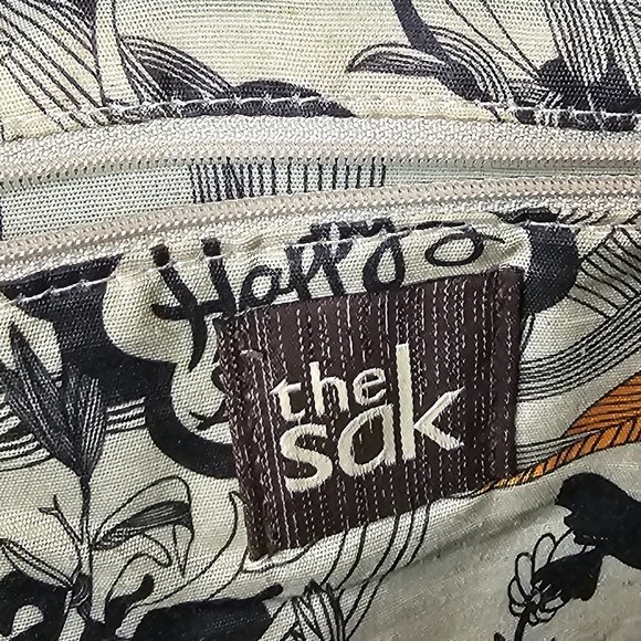 The Sak Metallic Gray Hobo Bag - Picture 13 of 16